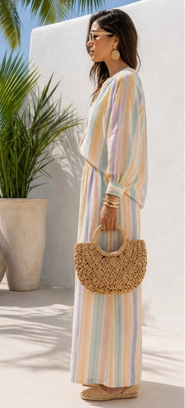 Pastel_Linen_Relaxed_Striped_Shirt_And_Palazzo_Set_For_Women