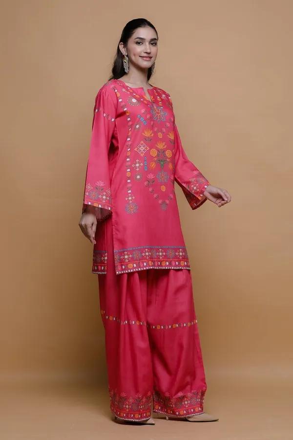 Pink_Embroidered_Cotton_Kurta_Palazzo_Set_For_Women