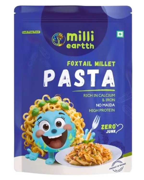 Milli_Eartth_Foxtail_Millet_Pasta_–_Healthy,_Guilt-Free_Pasta_|_High_Protein,_Rich_In_Iron,_Calcium_|_No_Maida,_No_Msg,_No_Palm_Oil|_Preservative-Free,_Ideal_For_All_Ages,_High_Fiber_(Combo_Of_Penne_&_Macaroni)_|_250Gm_X_2