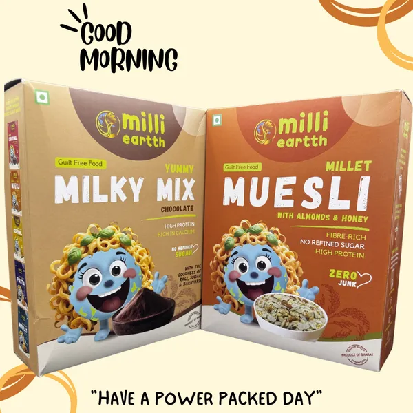 Milli_Eartth_Power_Breakfast_Duo_–_Yummy_Milky_Mix_&_Millet_Muesli_With_Almond_And_Honey_–_High_Fiber_&_Protein_Combo_With_Millets,_Quinoa,_No_Maida,_No_Palm_Oil,_No_Preservatives