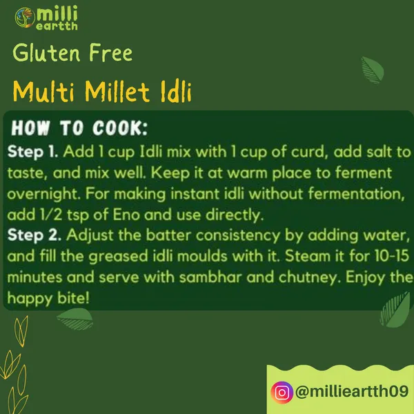 Milli_Eartth_Gluten-Free_Multi-Grain_Poha_300G_And_Multi_Millet_Idli_Mix_300G_–_High_Protein,_Fiber-Rich,_Low_Glycemic_Breakfast_–_Wholesome_Millet-Based_Instant_Mix_Combo