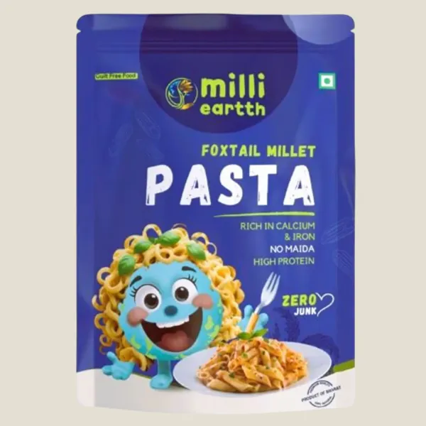 Milli_Eartth_Foxtail_Millet_Pasta_–_Healthy,_Guilt-Free_Pasta_|_High_Protein,_Rich_In_Iron,_Calcium_|_No_Maida,_No_Msg,_No_Palm_Oil|_Preservative-Free,_Ideal_For_All_Ages,_High_Fiber_(Combo_Of_Penne_&_Macaroni)_|_250Gm_X_2