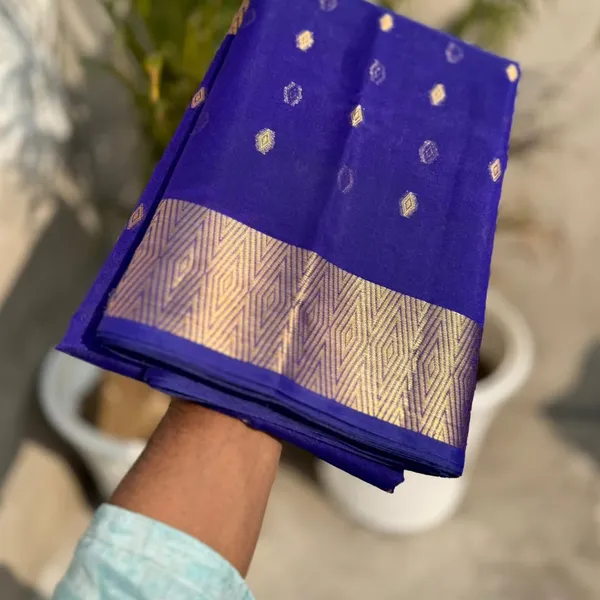 Blue_Silk_Saree_For_Women
