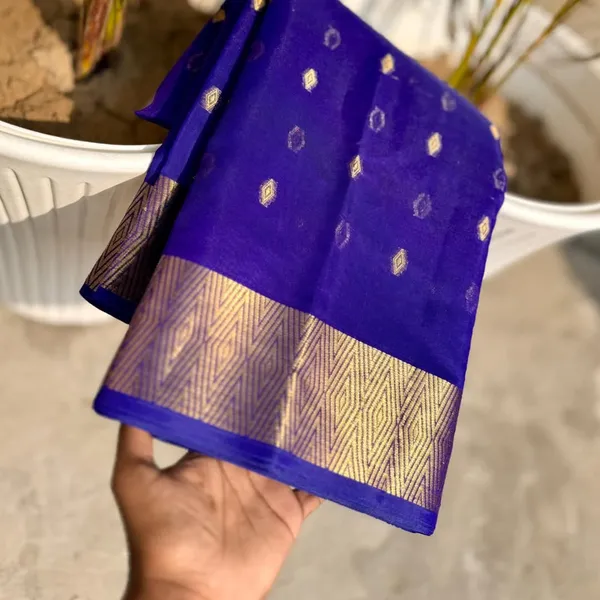Blue_Silk_Saree_For_Women