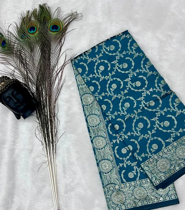 Blue_Silk_Saree_For_Women