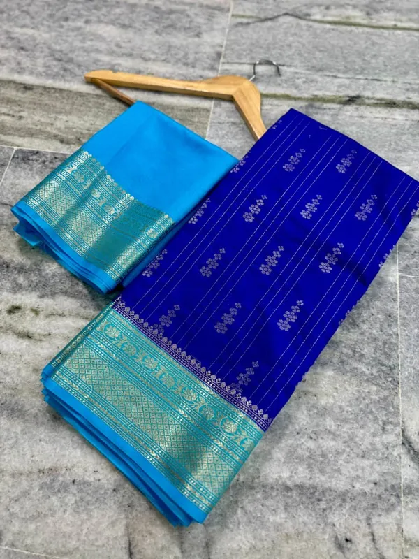 Blue_Silk_Saree_For_Women