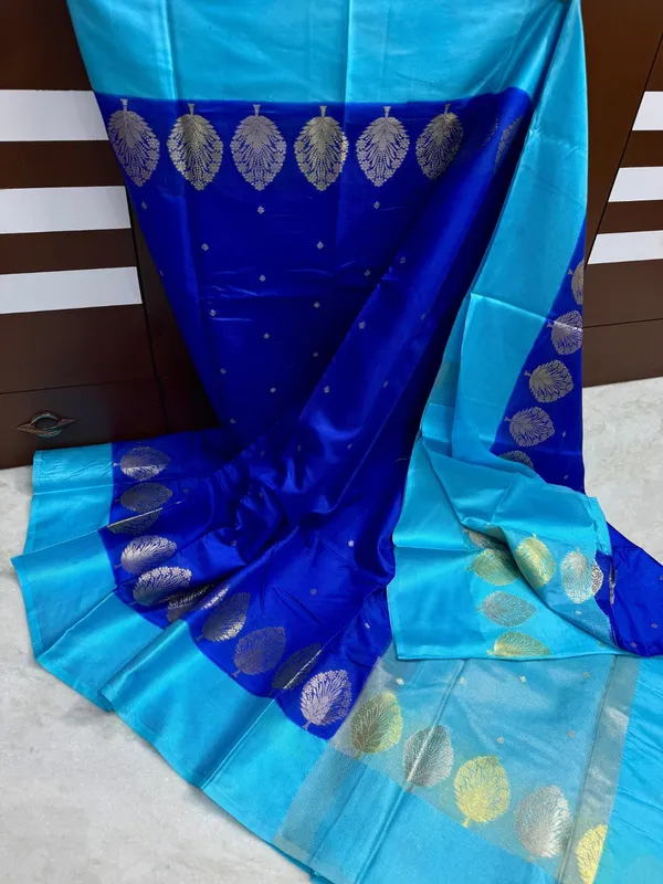 Blue_Silk_Saree_For_Women