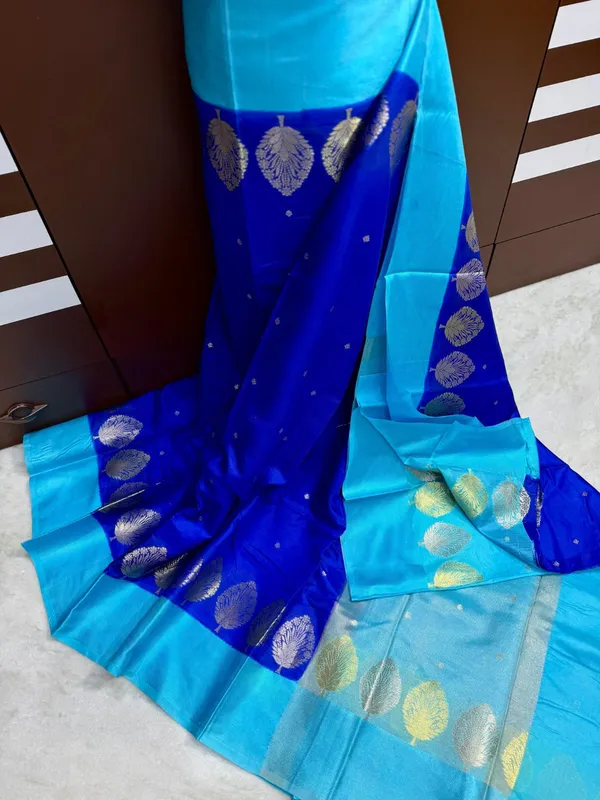 Blue_Silk_Saree_For_Women