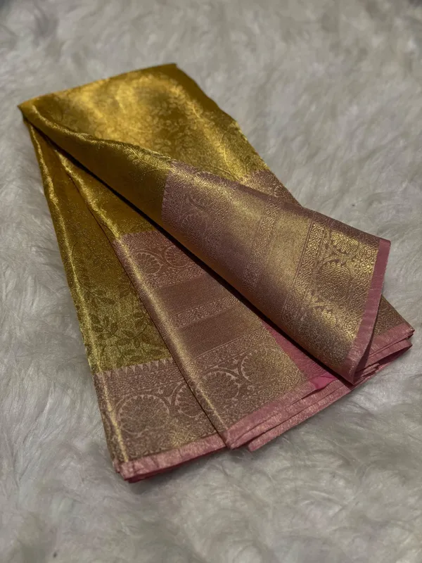 Golden_Tissue_Saree_For_Women