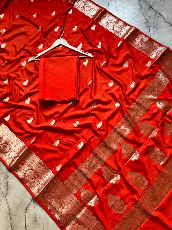 Red_Georgette_Saree_For_Women
