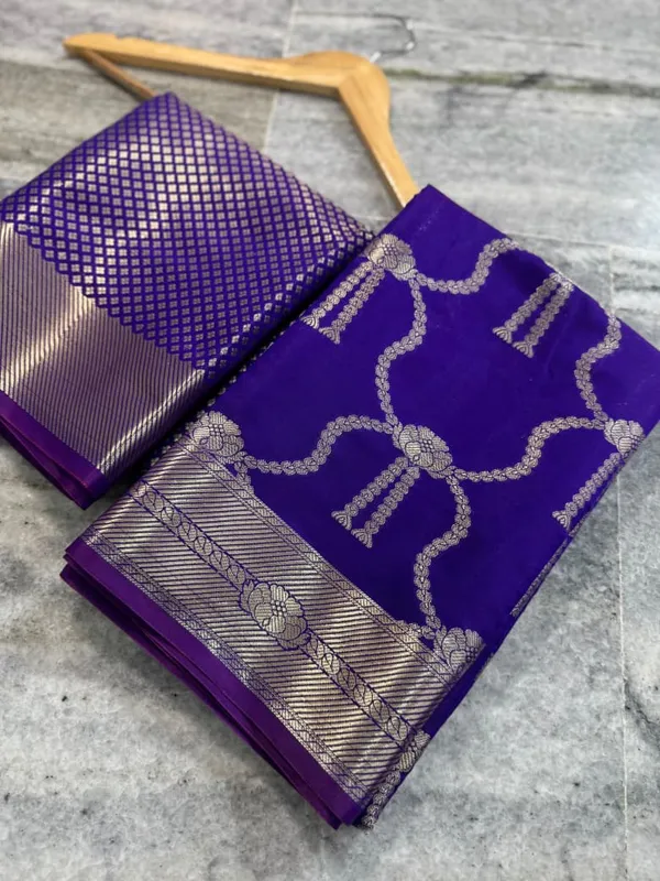 Blue_Silk_Saree_For_Women