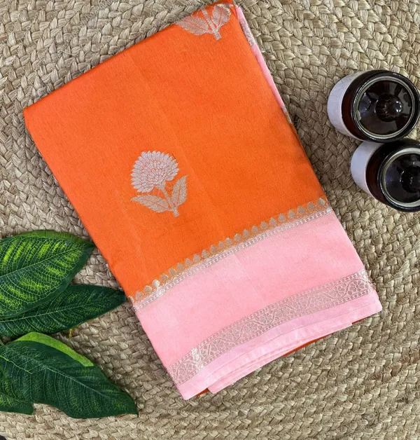 Orange_Silk_Saree_For_Women