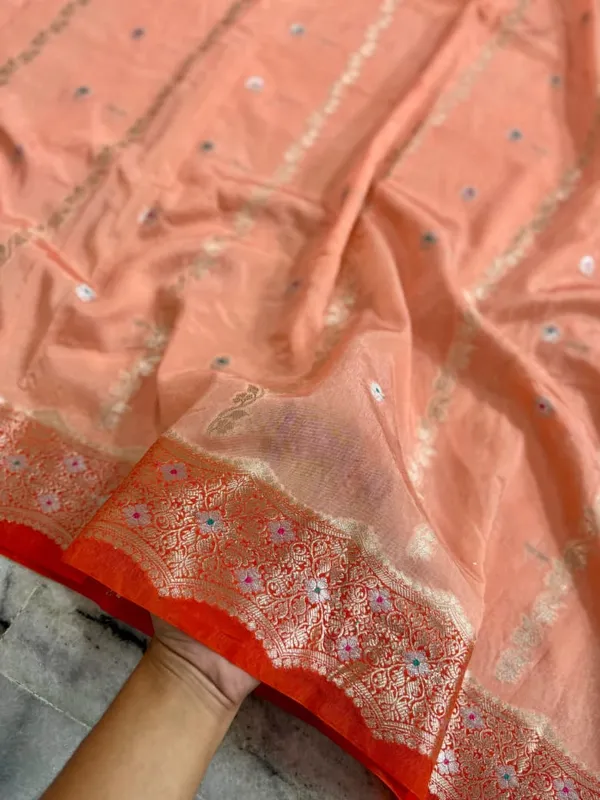 Peach_Silk_Saree_For_Women