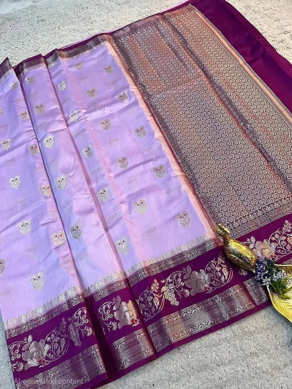 Lavender_Silk_Saree_For_Women