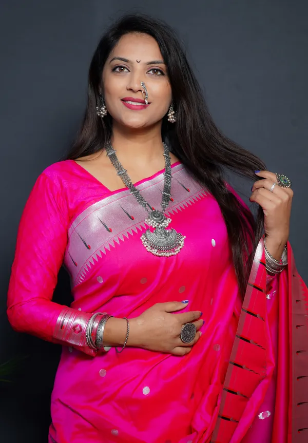 Pink_Silk_Saree_For_Women