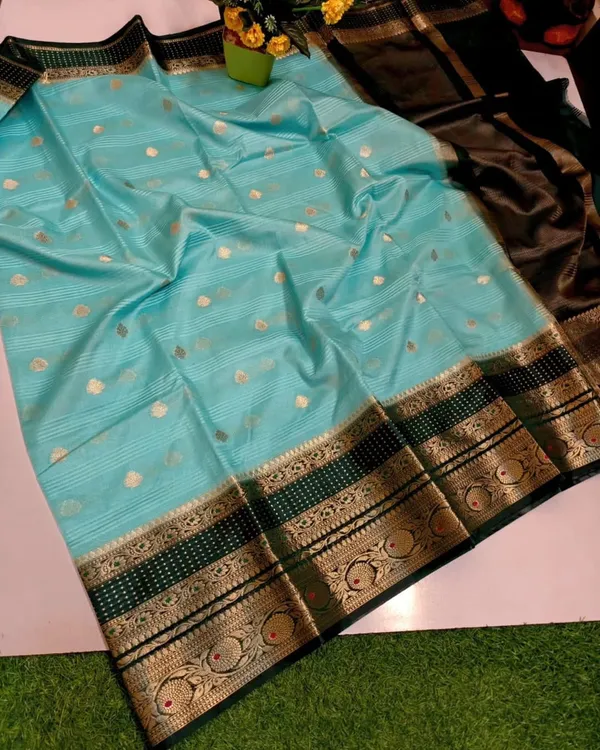 Semi_Katan_Silk_Saree_For_Women