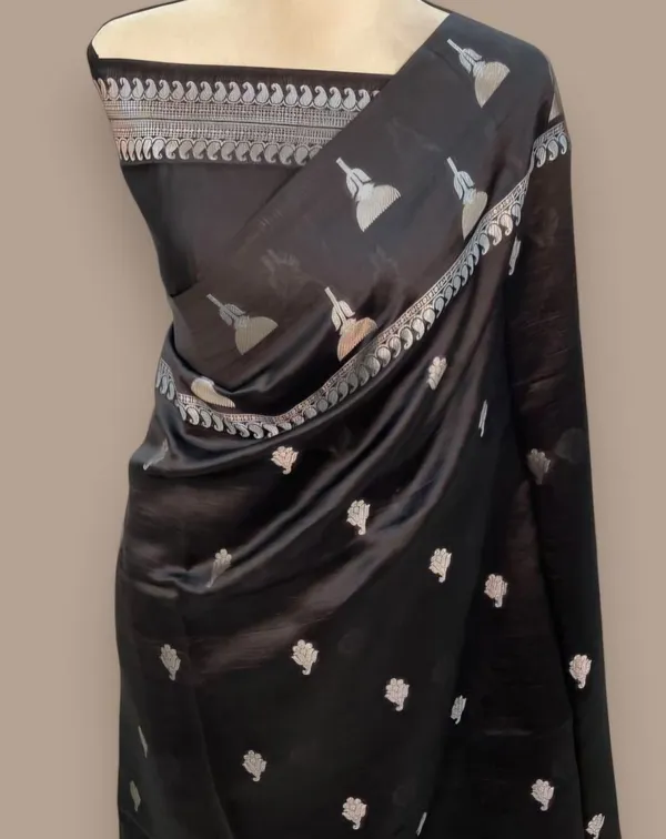 Black_Georgette_Saree_For_Women