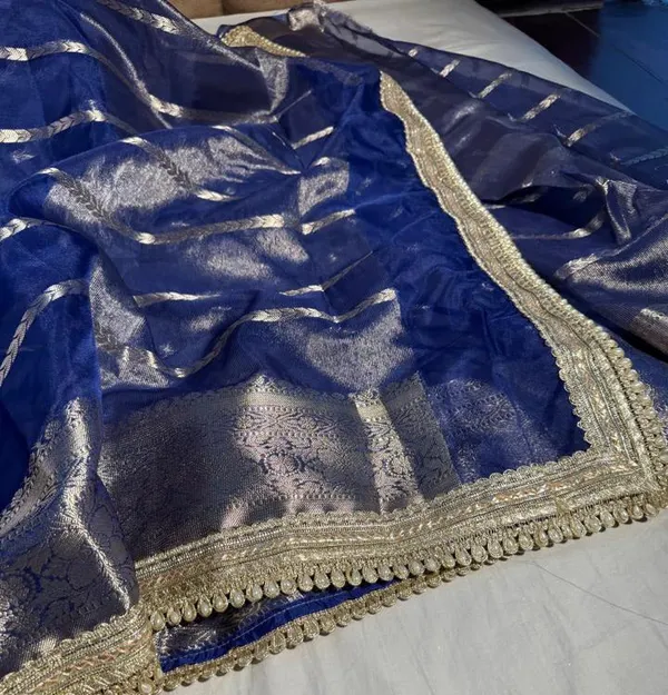 Blue_Silk_Saree_For_Women
