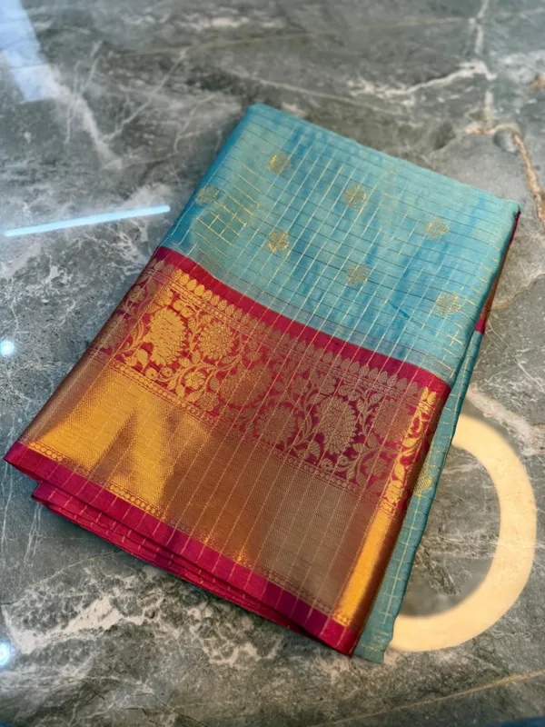 Ocean_Blue_Silk_Saree_For_Women