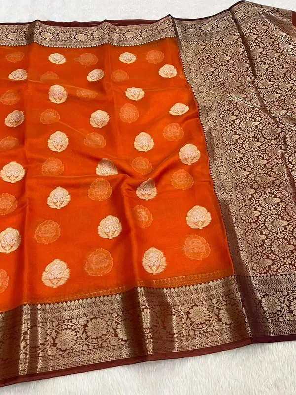 Orange_Silk_Saree_For_Women
