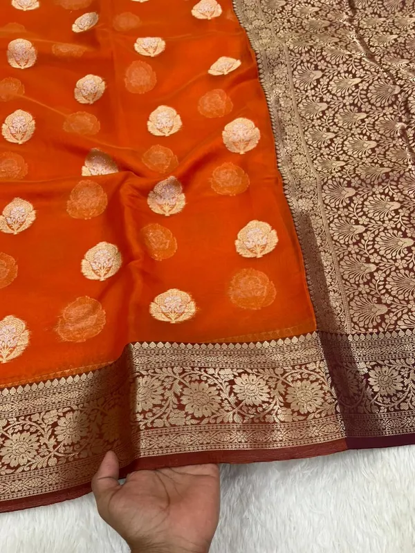 Orange_Silk_Saree_For_Women