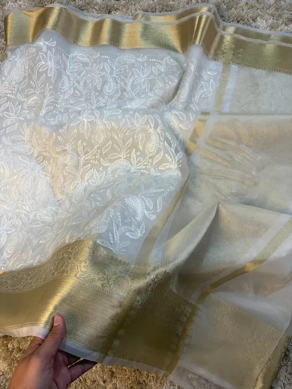 White_Silk_Saree_For_Women