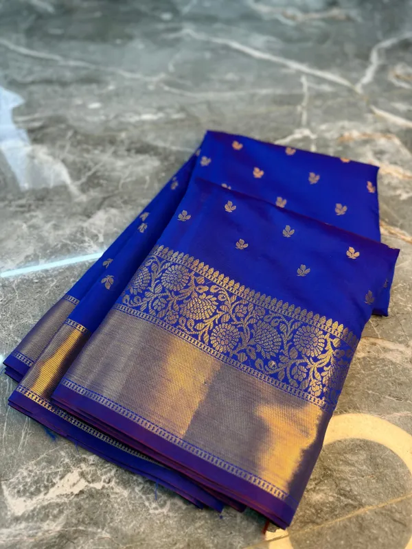 Blue_Silk_Saree_For_Women