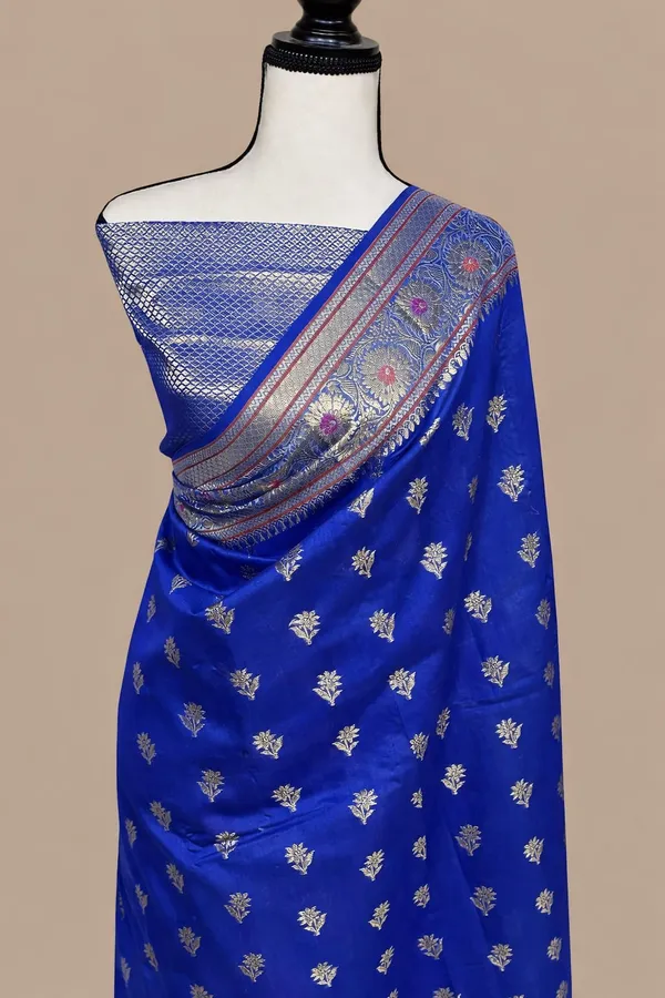 Blue_Silk_Saree_For_Women