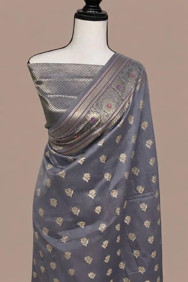 Grey_Silk_Saree_For_Women