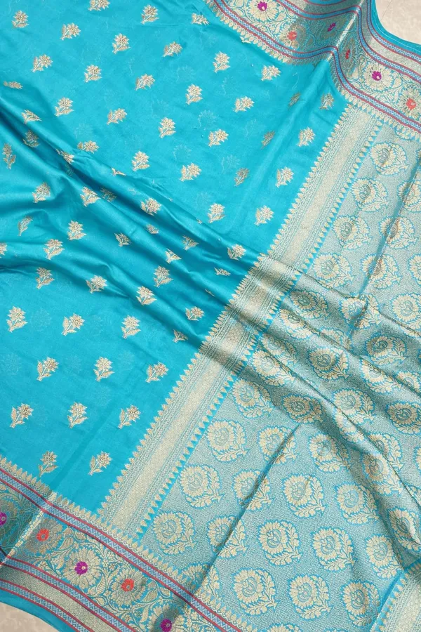 Ocean_Blue_Silk_Saree_For_Women