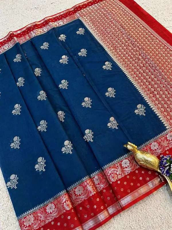 Blue_Silk_Saree_For_Women