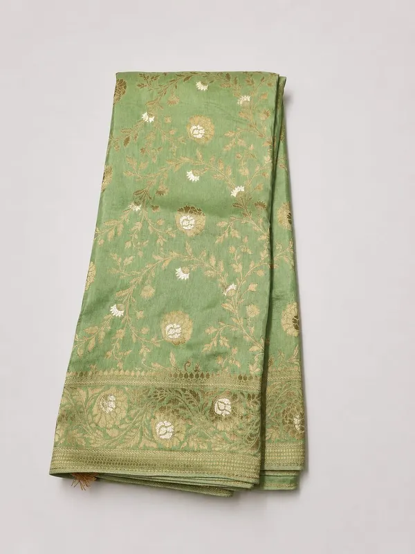 Mint_Green_Silk_Saree_For_Women