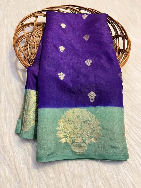 Blue_Silk_Saree_For_Women