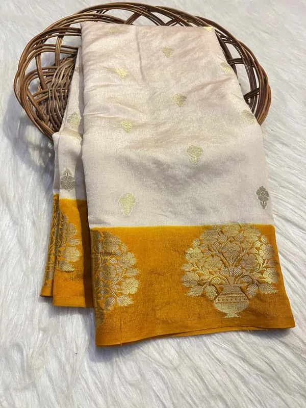Off_White_Silk_Saree_For_Women