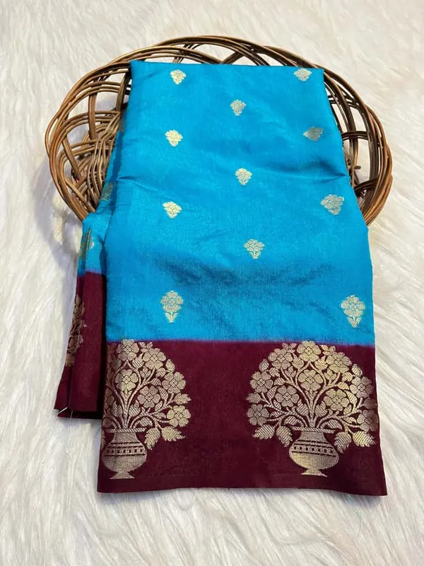 Blue_Silk_Saree_For_Women