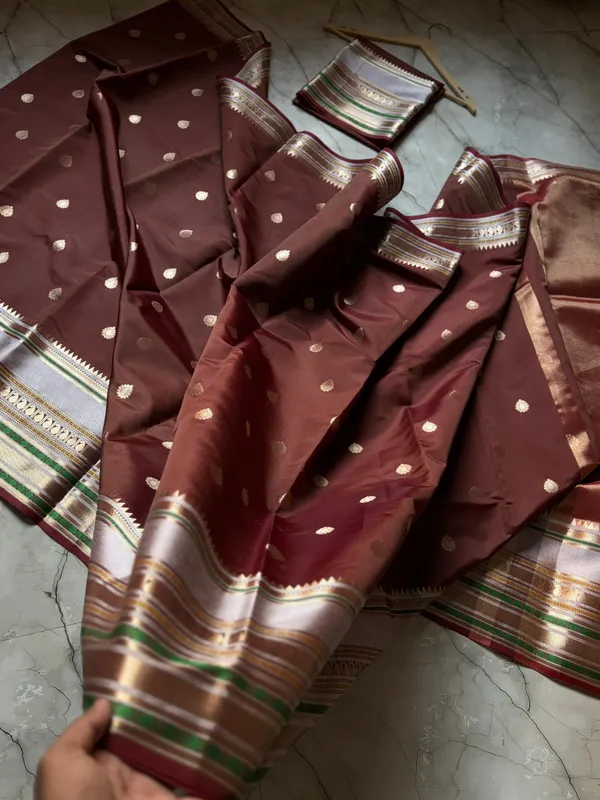 Brown_Silk_Saree_For_Women