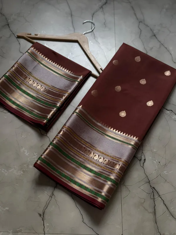 Brown_Silk_Saree_For_Women