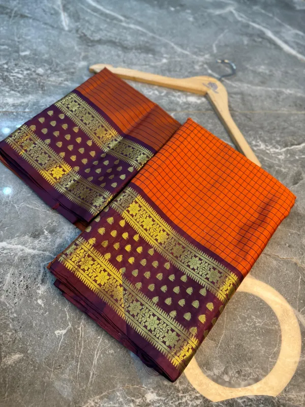 Orange_Silk_Saree_For_Women