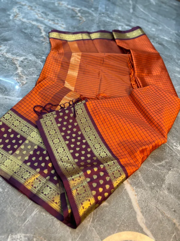 Orange_Silk_Saree_For_Women