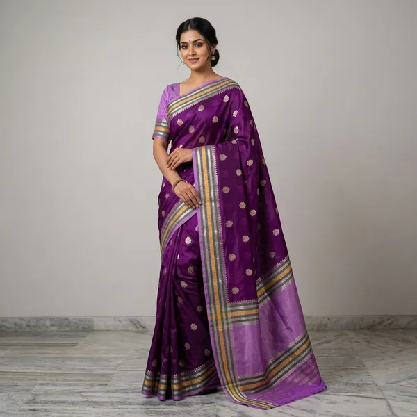 Purple_Silk_Saree_For_Women