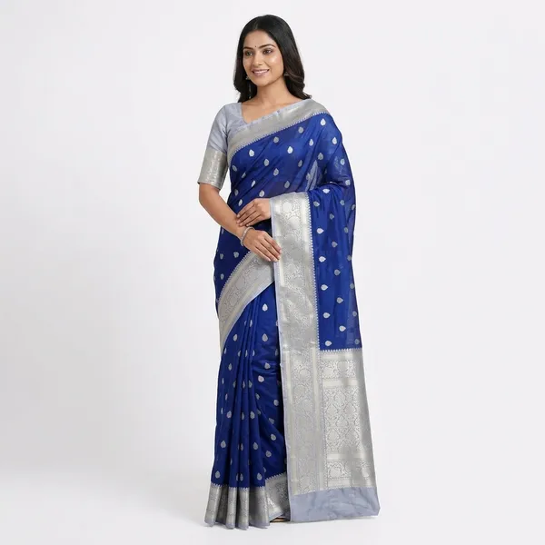 Royal_Blue_Silk_Saree_For_Women