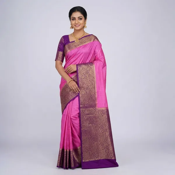 Pink_Silk_Saree_For_Women