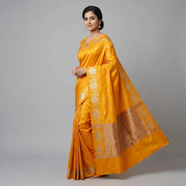 Yellow_Silk_Saree_For_Women