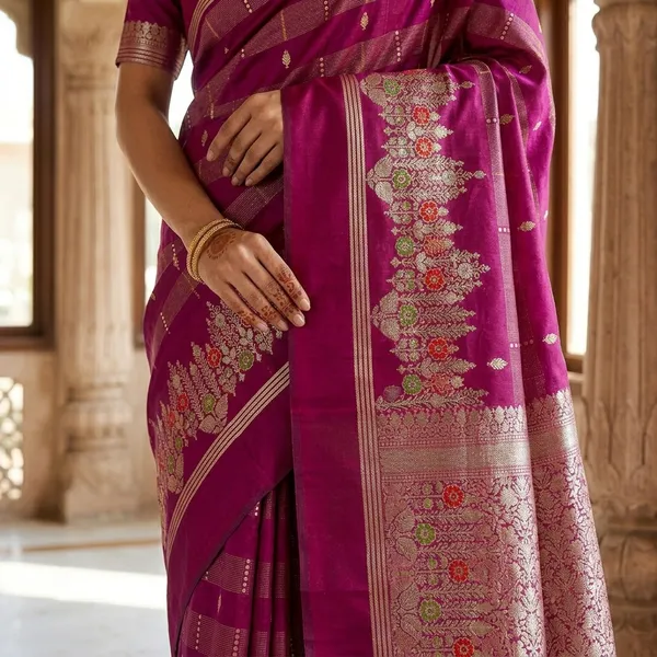 Pink_Silk_Saree_For_Women