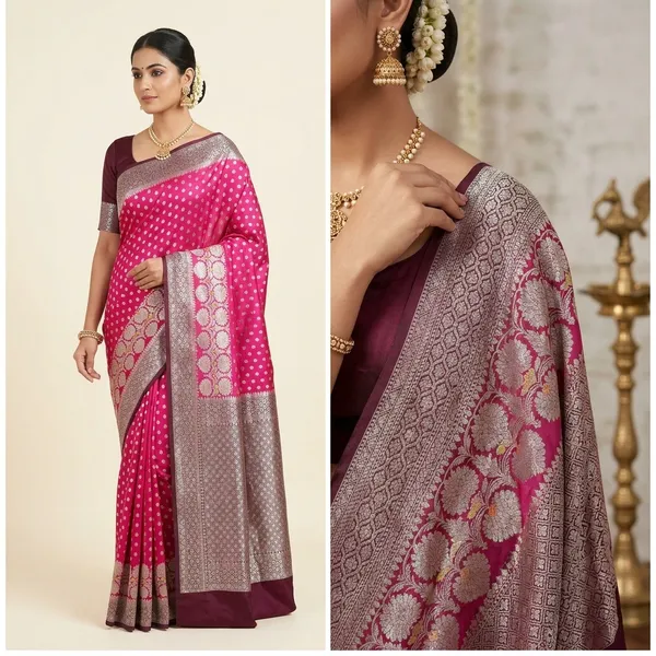 Pink_Silk_Saree_For_Women