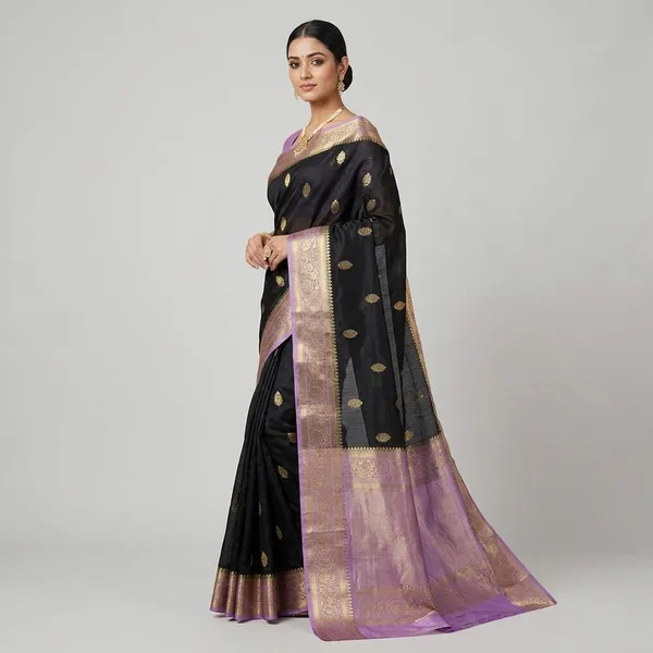 Lavender_Silk_Saree_For_Women