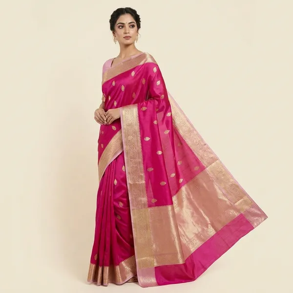 Pink_Silk_Saree_For_Women
