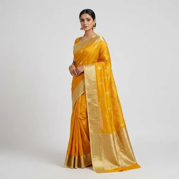 Yellow_Silk_Saree_For_Women