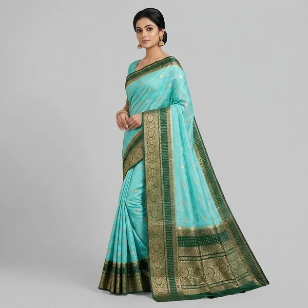 Semi_Katan_Silk_Saree_For_Women