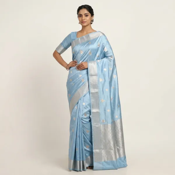 Semi_Silk__Saree_For_Women